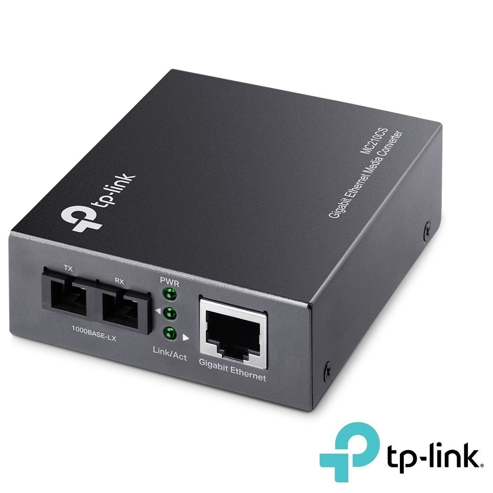 Gigabit Media Converter SC/SM 15Km (TP-Link MC210CS) Gigabit Media Converter SC/SM 15Km (TP-Link MC210CS)